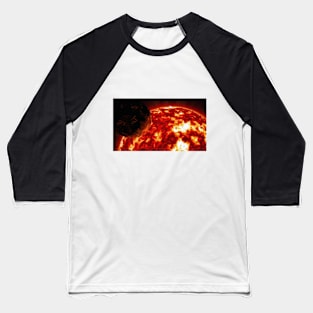 Mercury Burns - Space Baseball T-Shirt